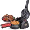 Presto 03512 Stuffler Stuffed Waffle Maker, Belgian, Large, Black