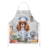 Cavalier Spaniel The Chef Apron Cooking Kitchen Server Baking Crafts Gardening for Adult Women Men, Unisex, Large, Multicolor