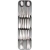 1pc Compact Cutlery Organizer; Spoons Forks Kitchen Drawer Tray