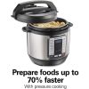 12-in-1 QuikCook Pressure Cooker with True Slow Cook Technology, Rice, Sauté, Egg and More, 8qt., Multifunctional Cookware