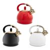 3.5L Stainless Steel Kettle High Capacity Gas Whistle Kettle Induction Cooker Teapot Thicken Kettle Whistling Kettle