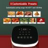 Air Fryer, Fabuletta 4.2QT Air Fryer Oven With 9 Customizable Cooking Programs,Tempered Glass Display, Nonstick Basket